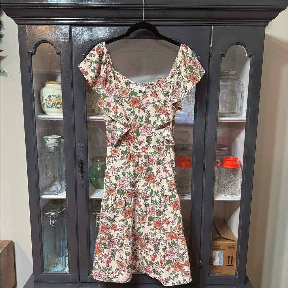 SOLD- Ruffle dress